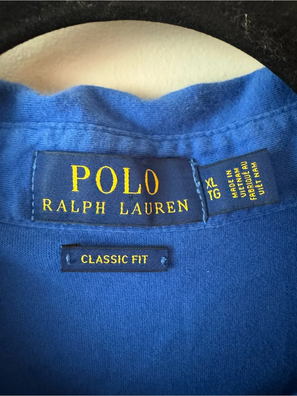Polo by Ralph Lauren Blue Pocket Polo Shirt XL